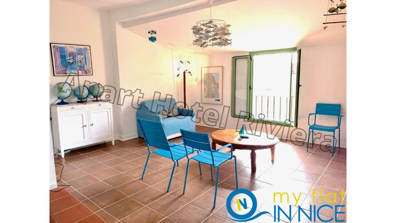 Aparthotel Riviera - Sea View - Amazing Large 3 Bedrooms With Sea View Ac - Old Town- Promenade Des Anglais ニース エクステリア 写真