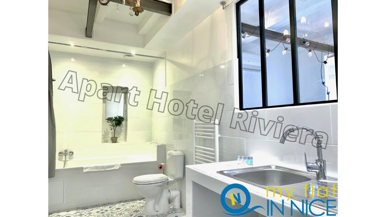 Aparthotel Riviera - Sea View - Amazing Large 3 Bedrooms With Sea View Ac - Old Town- Promenade Des Anglais ニース エクステリア 写真