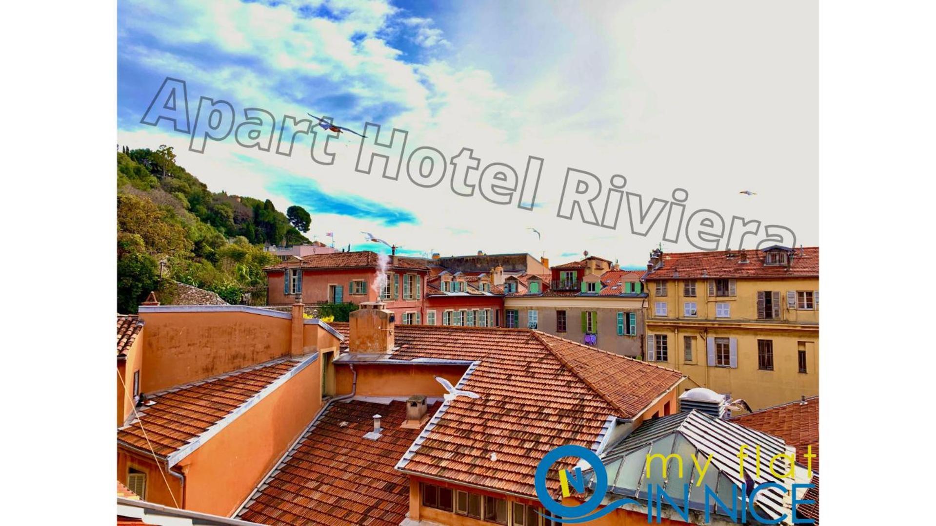 Aparthotel Riviera - Sea View - Amazing Large 3 Bedrooms With Sea View Ac - Old Town- Promenade Des Anglais ニース エクステリア 写真